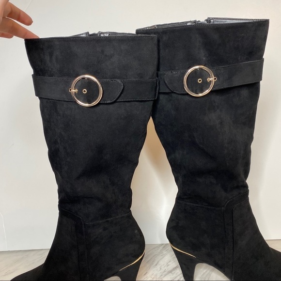 New! Bella Vita Braxton Tall Black Boot 11WW - Picture 8 of 12